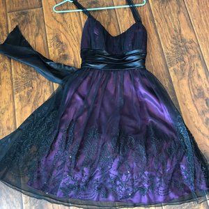 ✰ Formal/Dance Dress (Beads/Lace)✰ (PURPLE//BLACK)